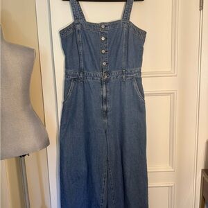 Levi's Blue Denim Jumpsuit